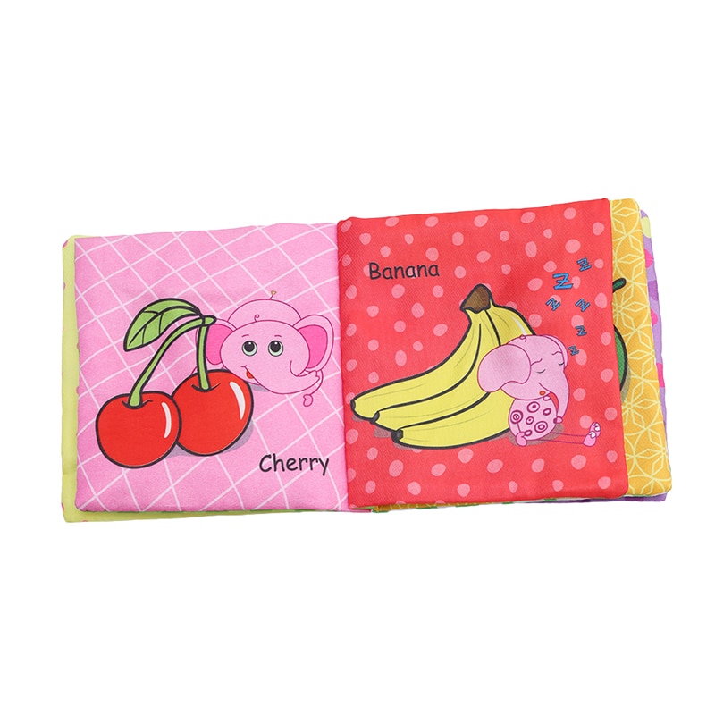 Educational Thematic Rattle Book Toy Educational Thematic Rattle Book Toy