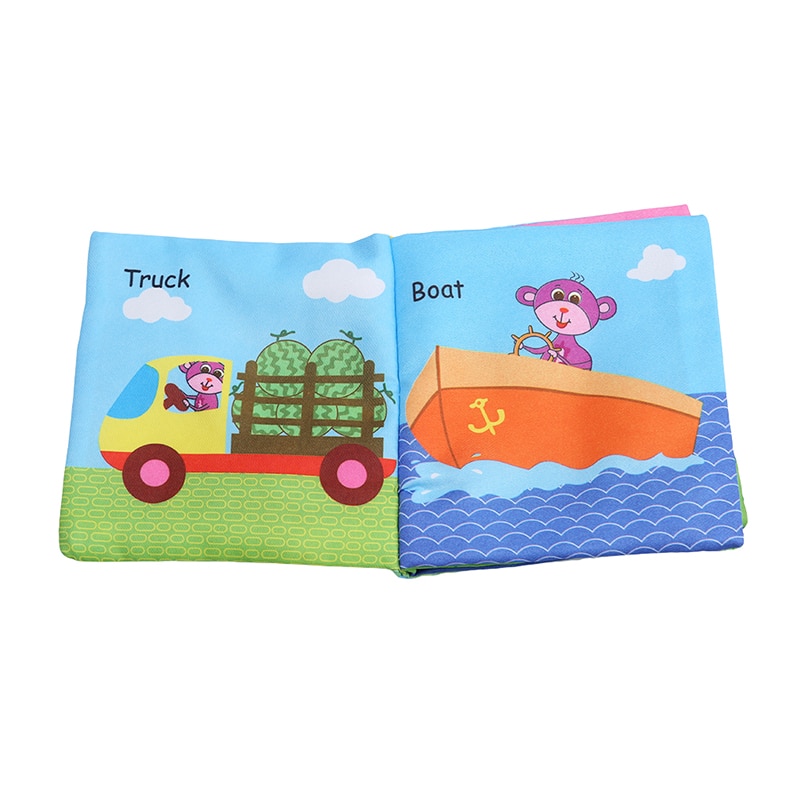 Educational Thematic Rattle Book Toy Educational Thematic Rattle Book Toy