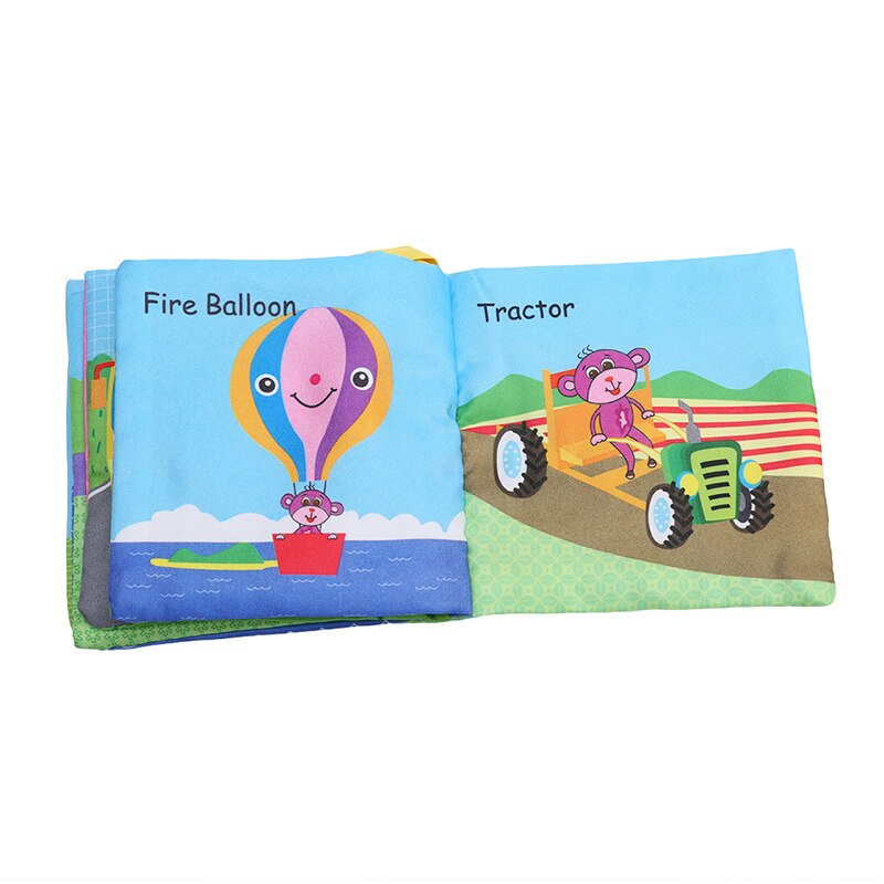 Educational Thematic Rattle Book Toy Educational Thematic Rattle Book Toy
