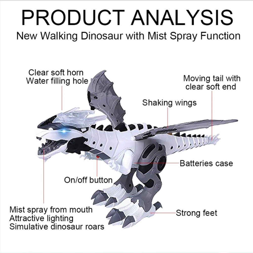 Electric Walking Dinosaur Toy Electric Walking Dinosaur Toy