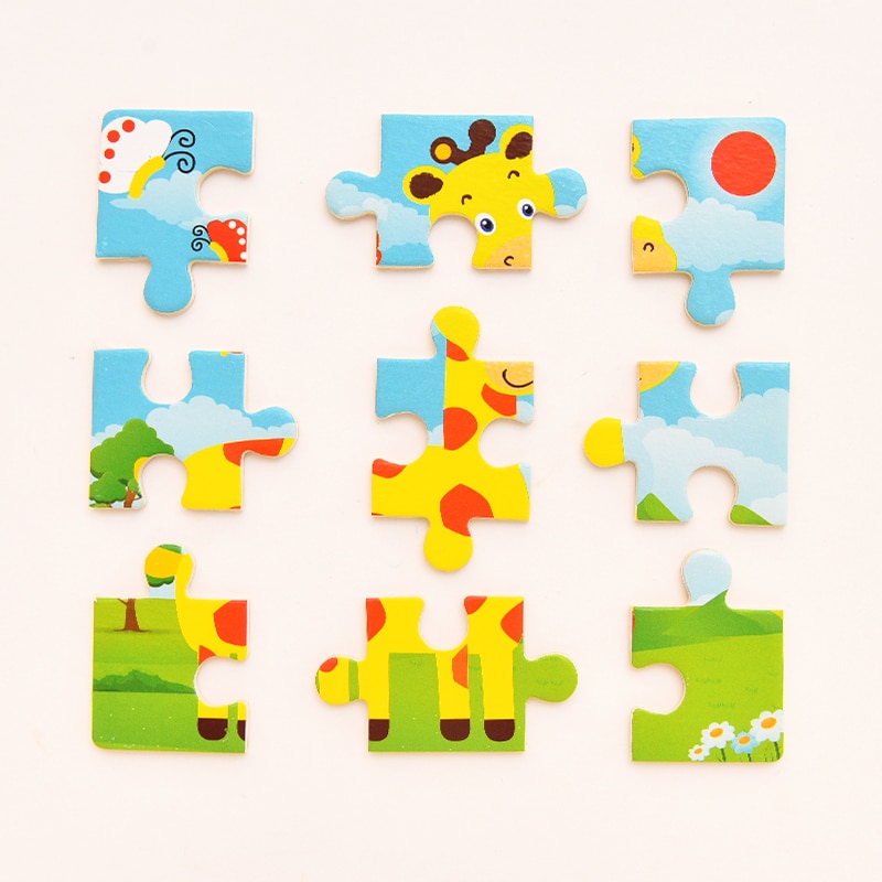 Cartoon Wooden Baby Puzzle Cartoon Wooden Baby Puzzle