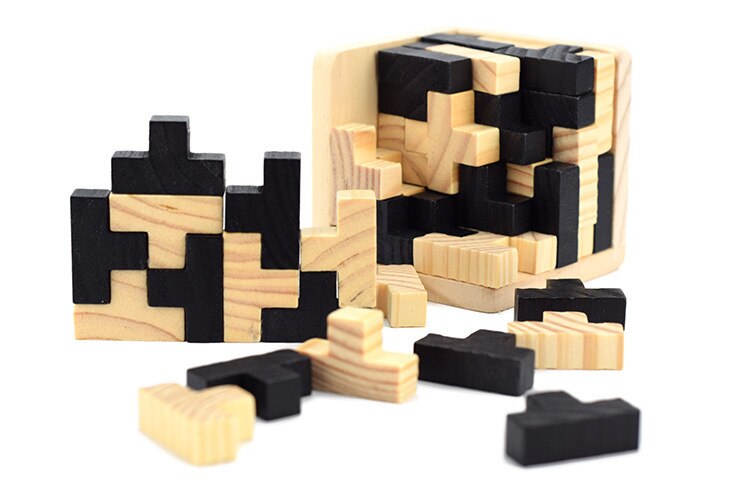 3D Wooden Puzzle Cube 3D Wooden Puzzle Cube