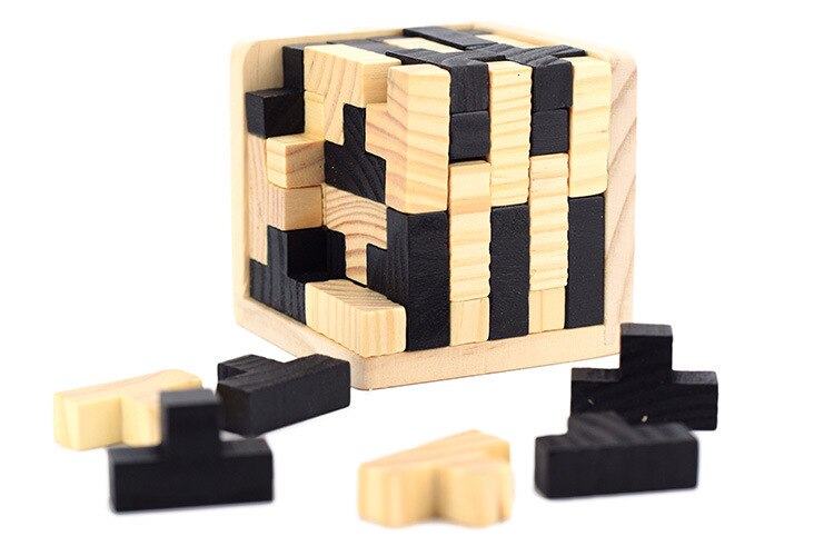 3D Wooden Puzzle Cube 3D Wooden Puzzle Cube