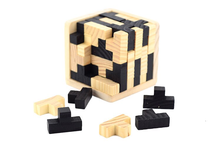 3D Wooden Puzzle Cube 3D Wooden Puzzle Cube