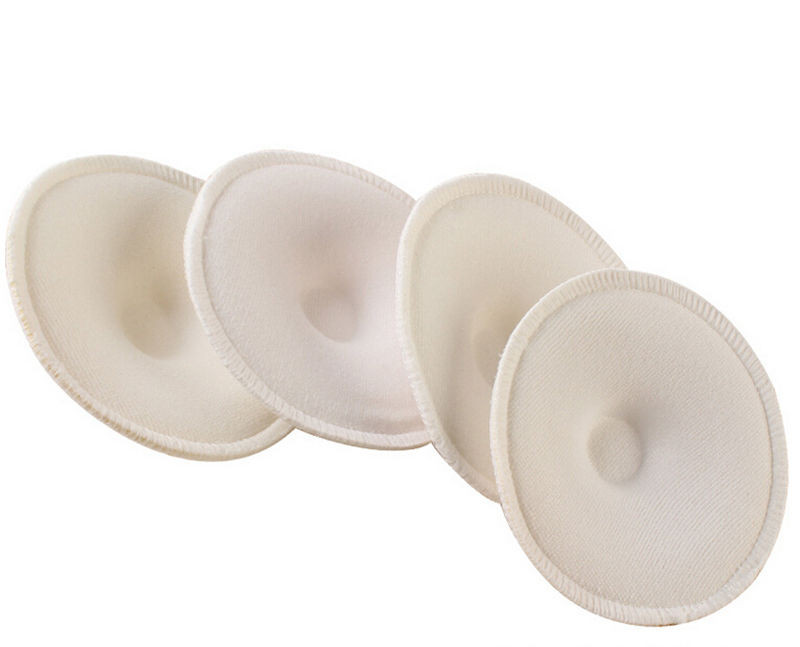 Set of 4 Maternity Breast Pads in White Set of 4 Maternity Breast Pads in White