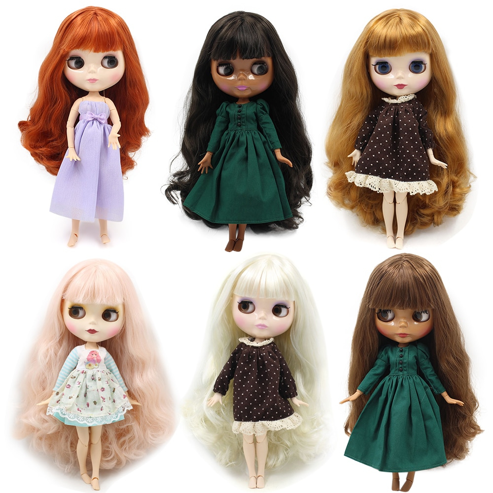 Fashion Colorful Hair Blyth Doll with Joint Body for Kids Fashion Colorful Hair Blyth Doll with Joint Body for Kids