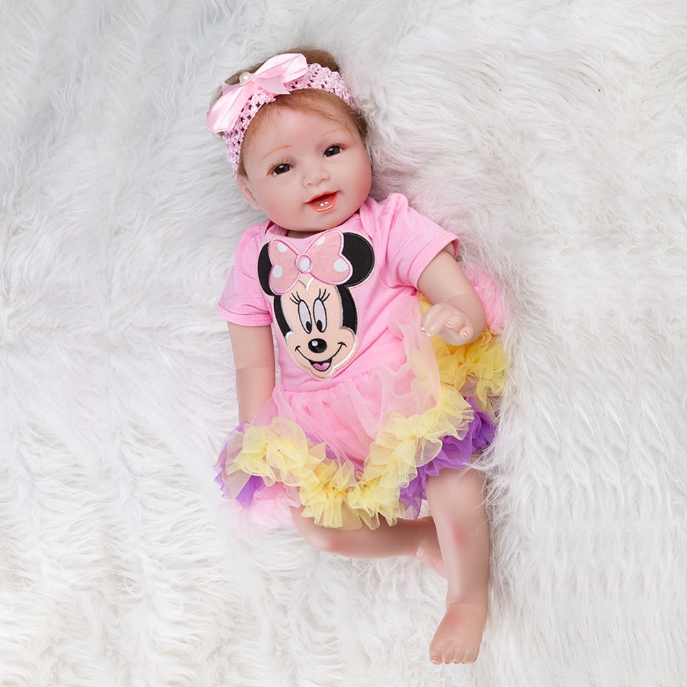 Silicone Baby Doll Toy