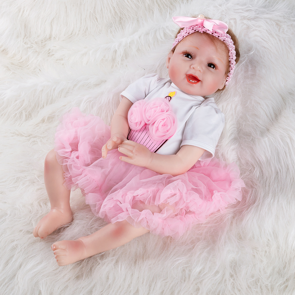 Silicone Baby Doll Toy