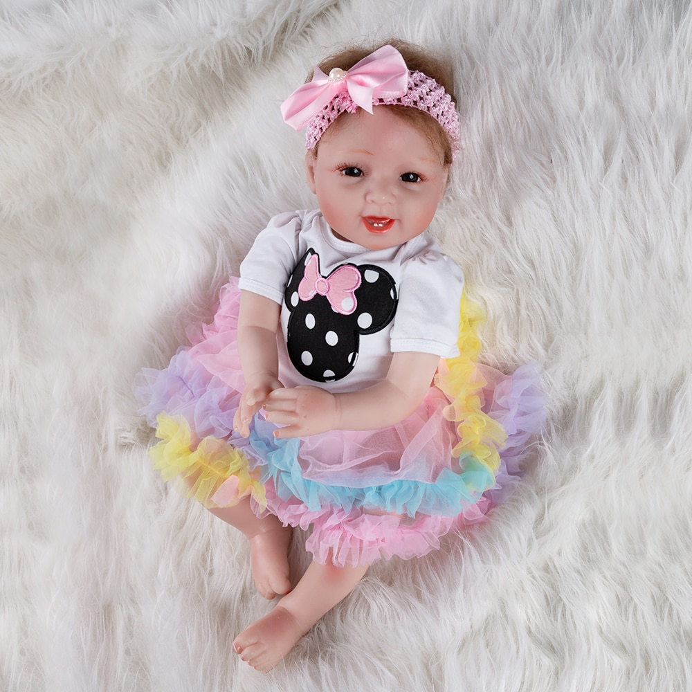 Silicone Baby Doll Toy