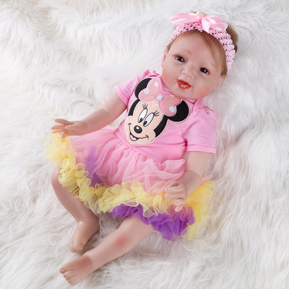 Silicone Baby Doll Toy