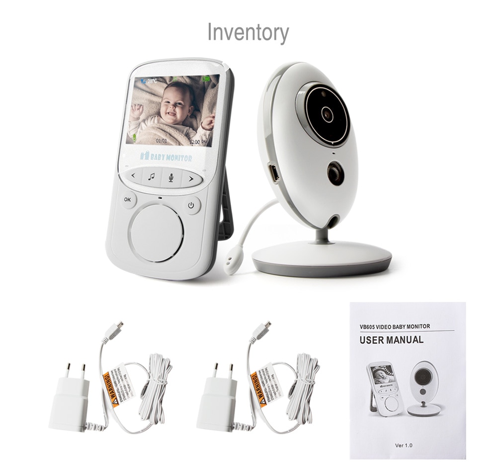 Portable 2.4 inch LCD Wireless Baby Monitor